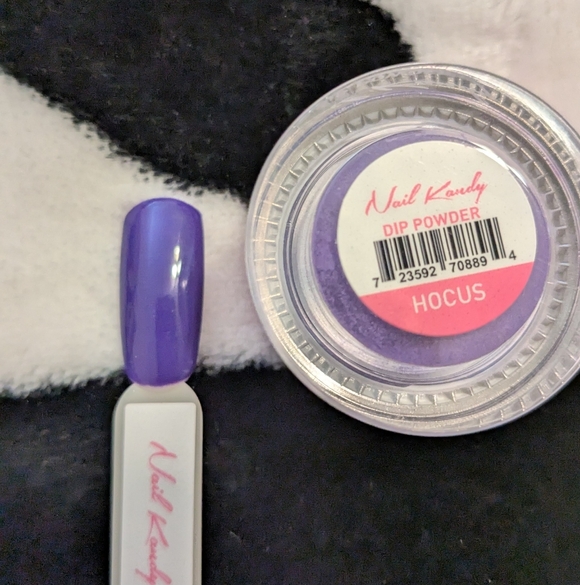 Nail Kandy Halloween Nail Dip Powders Gift Set - Purple and Blue Glitter - New - Picture 7 of 10